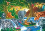 KS Games Animals in the Wild 24 Parça Jumbo Puzzle 4+ Yaş - Görsel 2