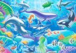 KS Games Life in the Ocean 50 Parça Jumbo Çocuk Puzzle - Görsel 3