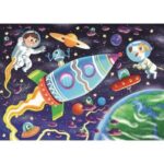 KS Games The Space Travel Okul Öncesi Puzzle 35 Parça - Görsel 3