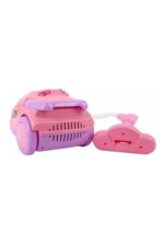 Can Ali Toys Elektrikli Şirin Süpürgem Oyuncak, Işıklı ve Sesli, 19 cm, Pembe - Görsel 2