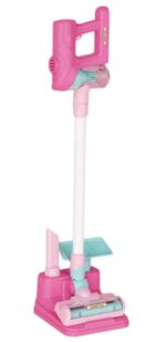 Clean Time Pilli Pembe Oyuncak Süpürge Temizlik Seti - Görsel 2