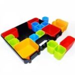 Super Bag ASR-4021 300'lü Çok Amaçlı Renkli Küp Organizer Kutusu - Görsel 3