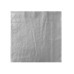 Roll-Up Gümüş Kağıt Peçete 33x33 cm 20'li - Görsel 3