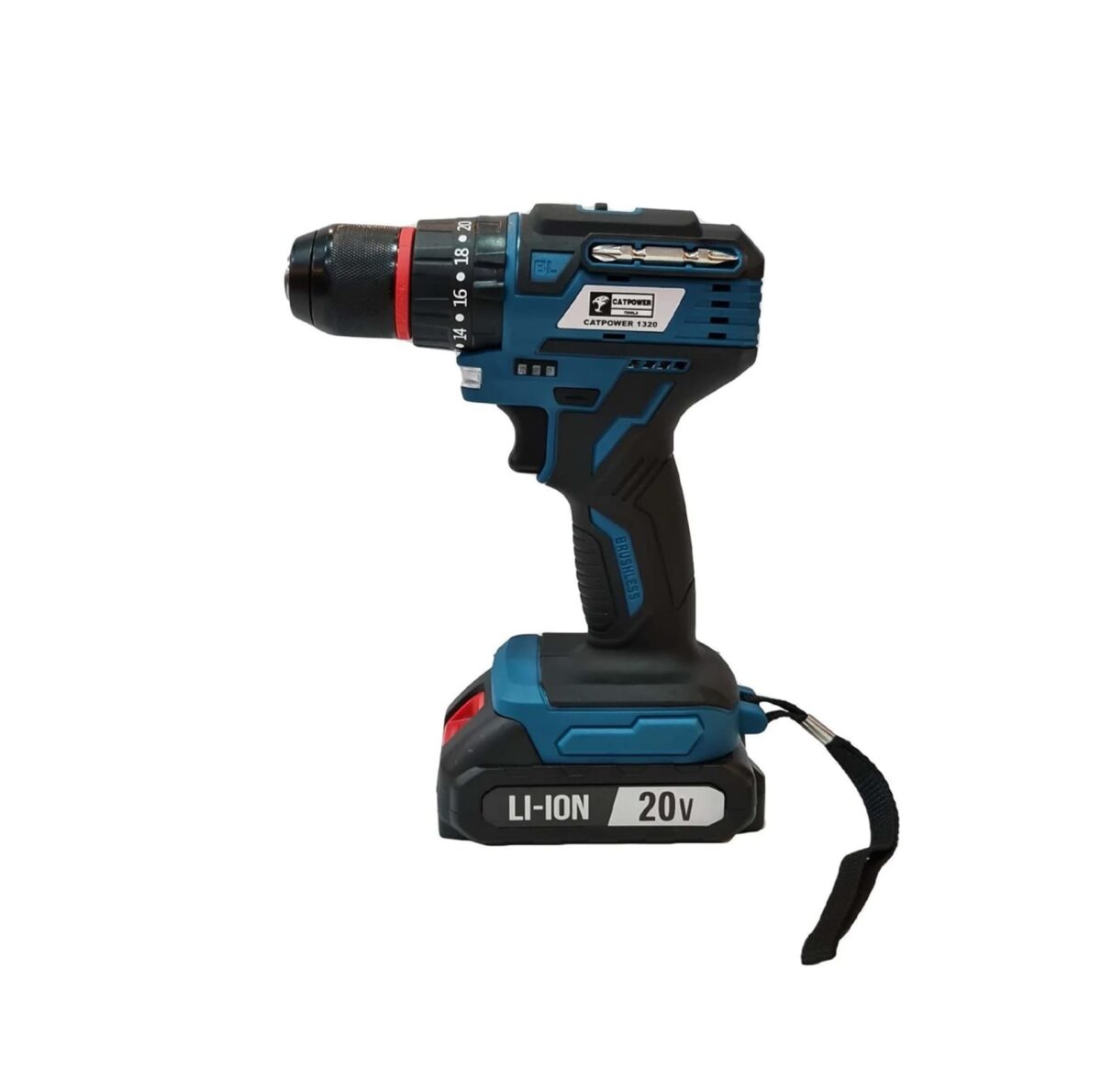 Catpower 1320 20V Kömürsüz Akülü Darbeli Matkap - Görsel 3