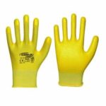Kinetex KTX-1189 Sarı Nitril Kaplı İşçi Eldiveni - Görsel 3