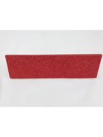 Erkoç Tırfıl Mala 10x37 cm Süngerli Kırmızı - Görsel 3