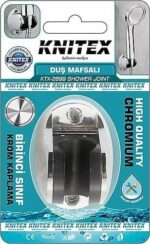 Knitex KTX-2899 Krom Kaplama Duş Mafsalı - Görsel 2
