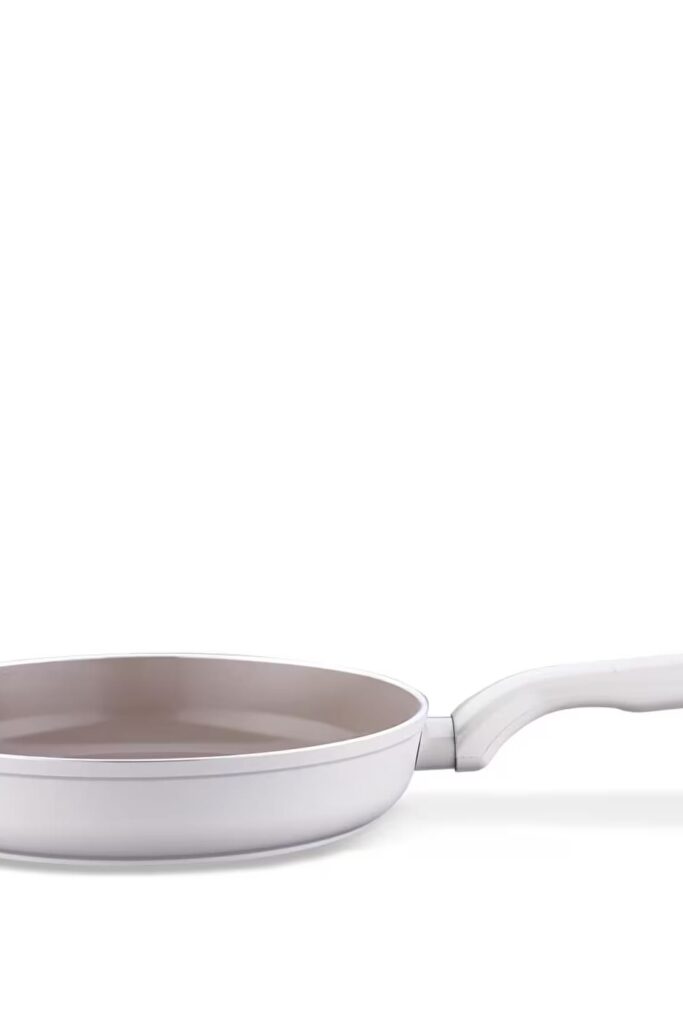 Korkmaz A3980 Ornella Seramik Kaplama İndüksiyon Tabanlı Tava 26 cm Vanilya