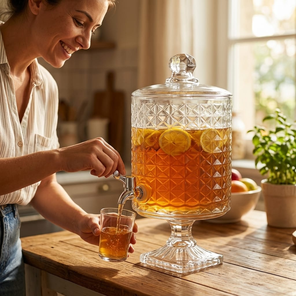 PAÇİ-CLARİVA 4500 ML CAM ŞERBETLİK