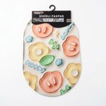 New Life 3 Boyutlu Oval Banyo Paspası 58x38 cm