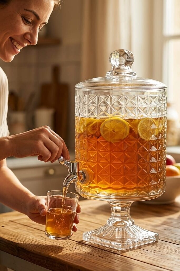 PAÇİ-CLARİVA 4500 ML CAM ŞERBETLİK