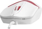 Everest SM-220 USB Kablolu Optik Mouse Beyaz Kırmızı
