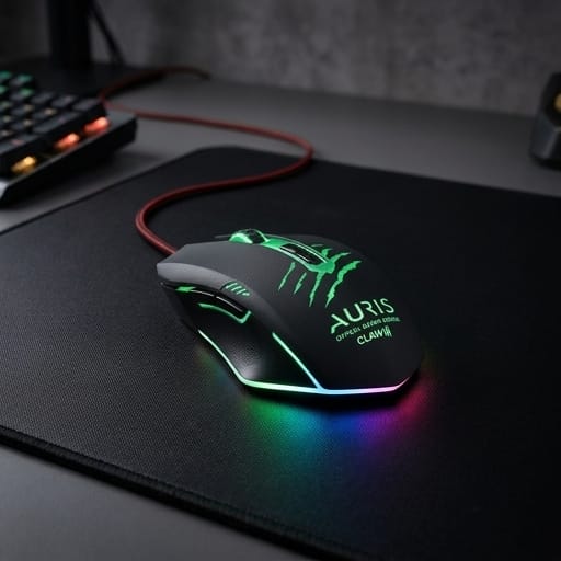 Auris MG20 Claw Series 3200 DPI RGB Kablolu Oyuncu Mouse