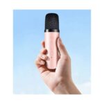 Auris KLN280 RGB Ledli Taşınabilir Karaoke Mikrofonlu Bluetooth Hoparlör - Pembe
