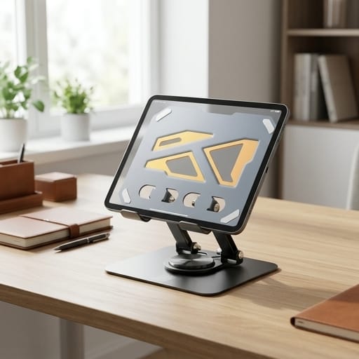 Subzero HR72 360 Derece Dönebilen Metal Tablet ve Telefon Standı