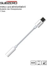 Subzero AD20 Type-C to 3.5mm Aux Kulaklık Dönüştürücü Çevirici Adaptör