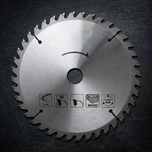 YESTE 305 mm 48 Diş Ahşap ve Sunta Kesme Daire Testere Bıçağı