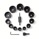 Kınetex KTX-3244 11 Parça Panç Seti Ahşap Metal PVC Buat Açma