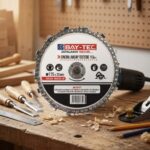 BAY-TEC 115mm Zincirli Ahşap Kesme Diski ve Taşlama Aparatı