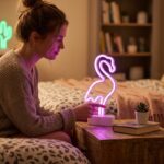Piranha Neon Led Işık DEKORATİF LAMBA FLAMİNGO 21115 - Görsel 2