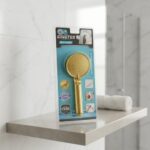 Kinetix Gold Su Tasarruflu Modern Banyo Duş Başlığı Seti