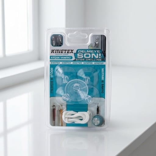 Kinetex KTX-3016 4'lü Küçük Vantuz Seti
