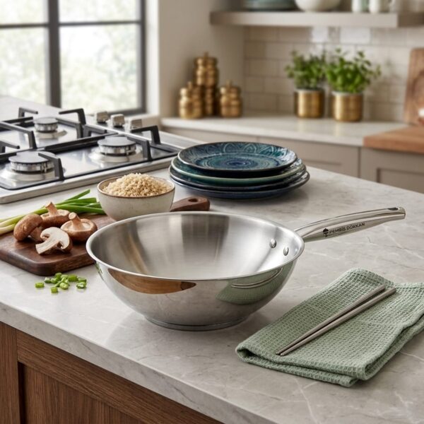 AROW AUX 28 CM WOK ÇELİK TAVA