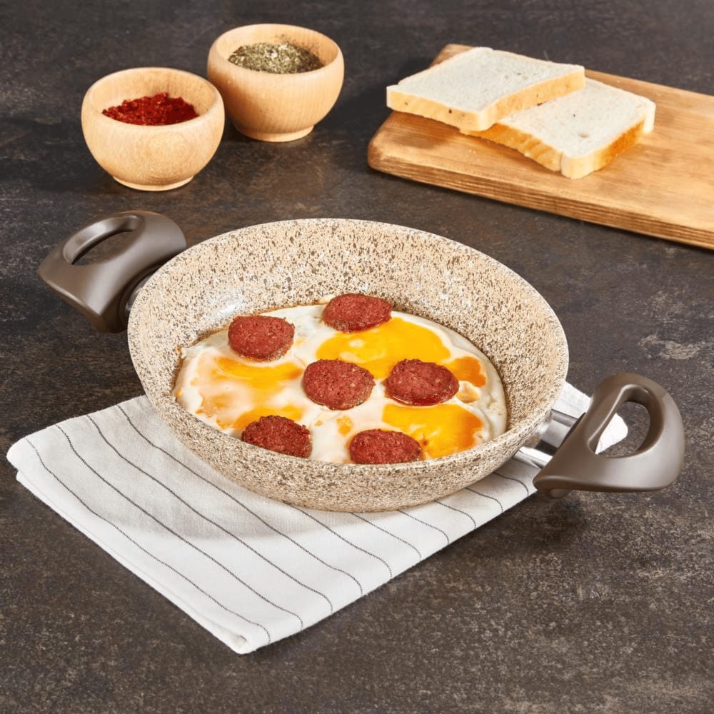 Falez Creamy Granit Sahan 24 Cm
