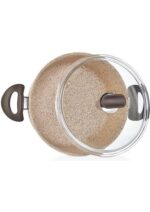 Falez Creamy 16 cm Granit Tencere - Görsel 2