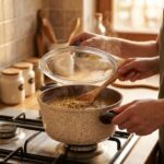 Falez Creamy Granit 20 Cm Derin Tencere - Görsel 2