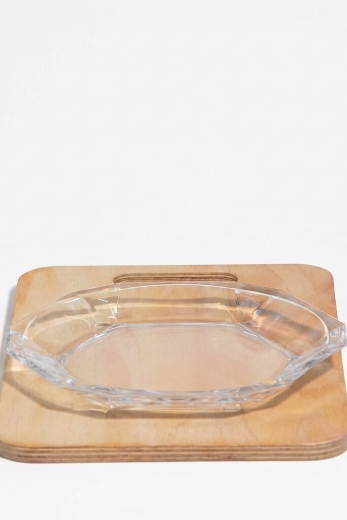 Paşabahçe Crystallin Reflection 6'lı Pasta Tabağı 18 cm