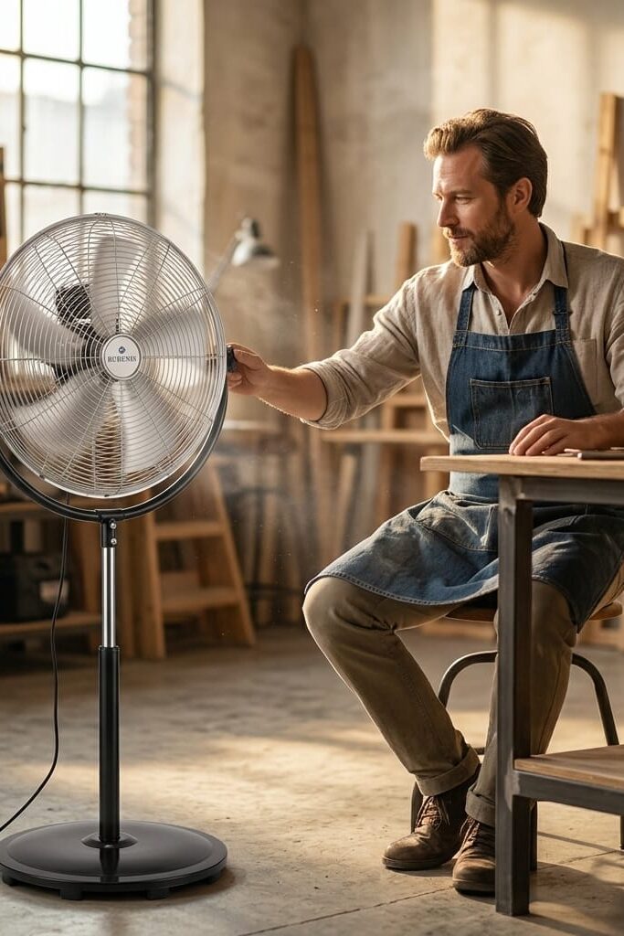 Rubenis 18" Sanayi Tipi Teleskopik Vantilatör RBS-27PLUS