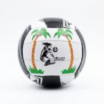 Voleybol Topu Antrenman ve Maç Topu Siyah Desenli