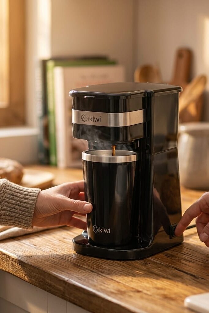 Kiwi KCM-7505 Termoslu Kişisel Filtre Kahve Makinesi 400 ml
