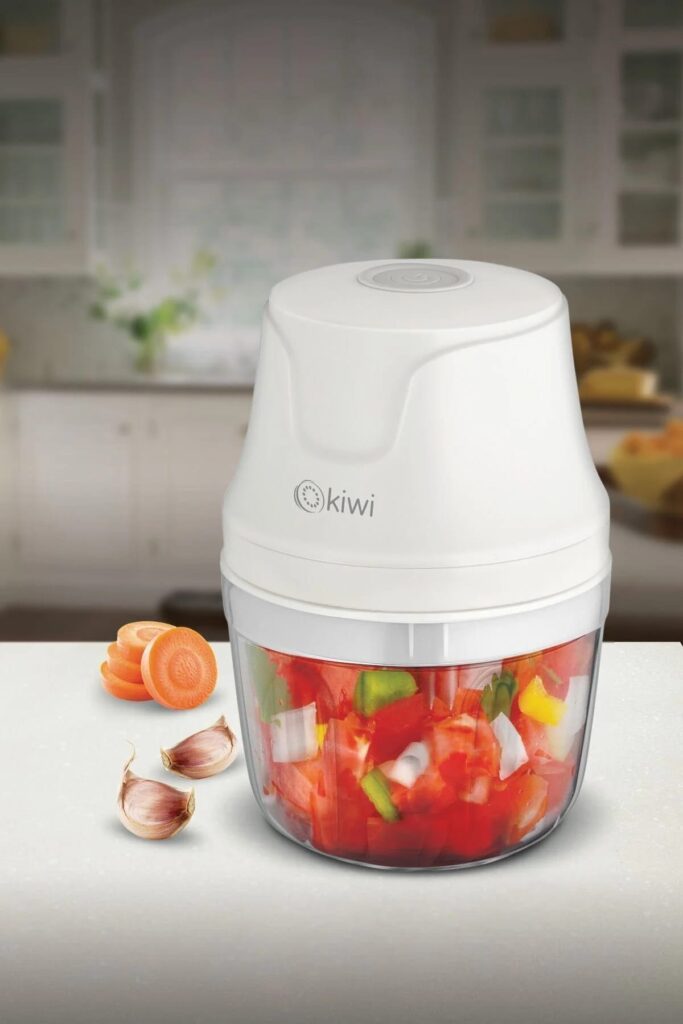 Kiwi KC8203 Şarjlı Gıda Doğrayıcı 350 ml 3 Bıçaklı El Blenderı