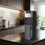 Kiwi KWP-8555 Gizli Damacanalı Sıcak Soğuk Su Sebili Siyah