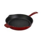LAVA Döküm Yuvarlak Izgara Tava 28 cm Bordo