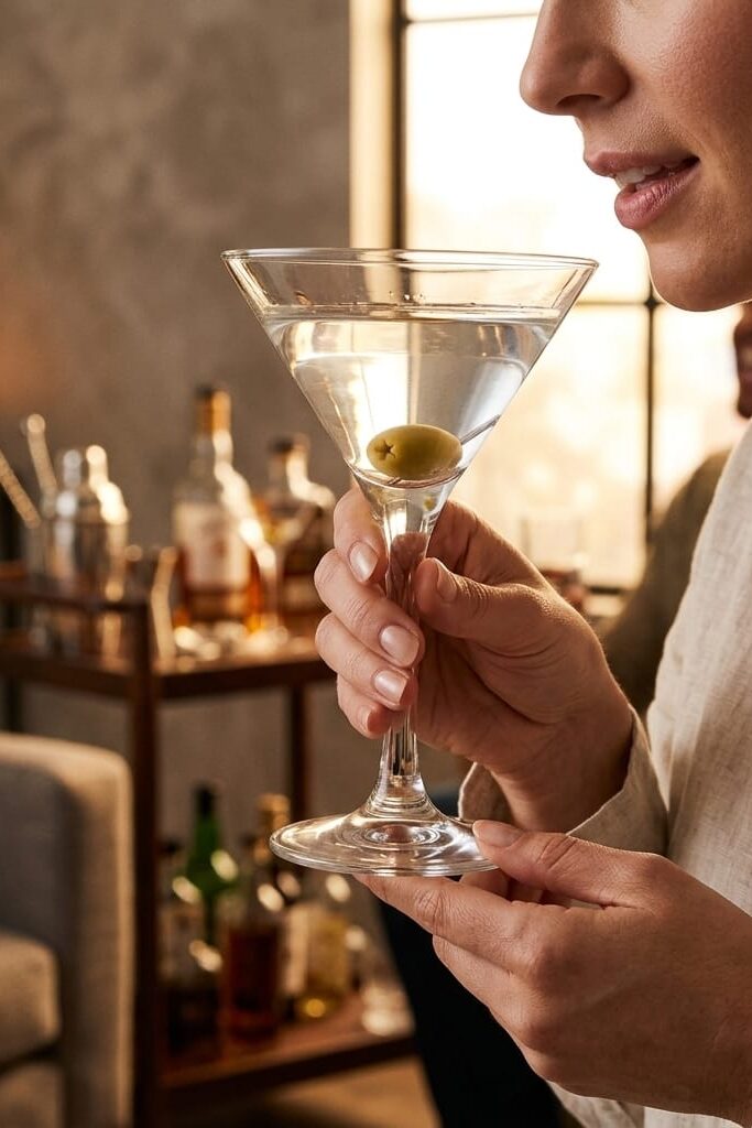 LAV Misket Ayaklı Martini Bardak 175 cc 3'lü Set