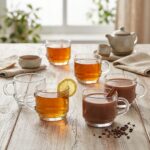 LAV Cozy 270 ml 6 Kişilik Cam Kupa Seti