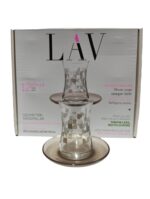 LAV Stella 12 Parça Cam Çay Seti 155 cc