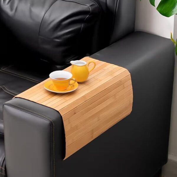 Bambu Koltuk Matı 45x70 cm Katlanabilir Kanepe Yan Sehpa