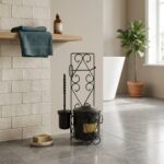 Perforce 1050 Fırçalı Paslanmaz Çelik Çöp Kovası 12 Litre