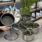 Arow Thermo Steel 9 Parça Tencere Seti - Görsel 2