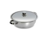 Gülsan Boru Sap 28 cm Mega Kısa Çelik Tencere - Görsel 2
