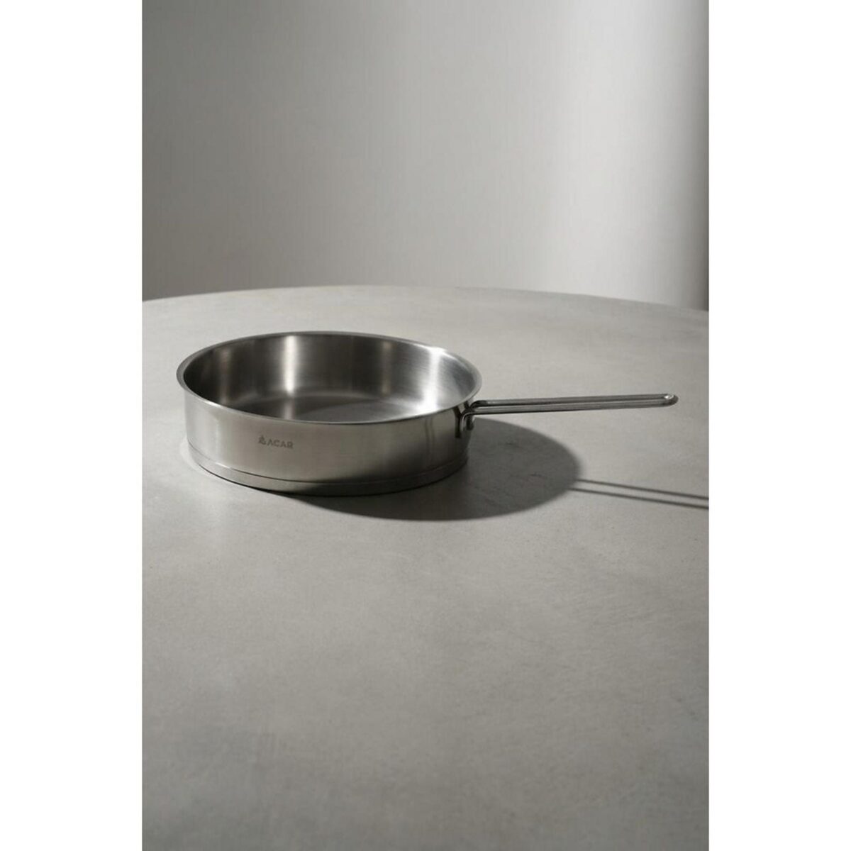 ACAR Karat Çelik GRG-10009 28 cm Tava Gri - Görsel 2