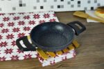 PAÇİ 18 CM MAT SİYAH GRANİT SAHAN (P/MTL-201252) - Görsel 2