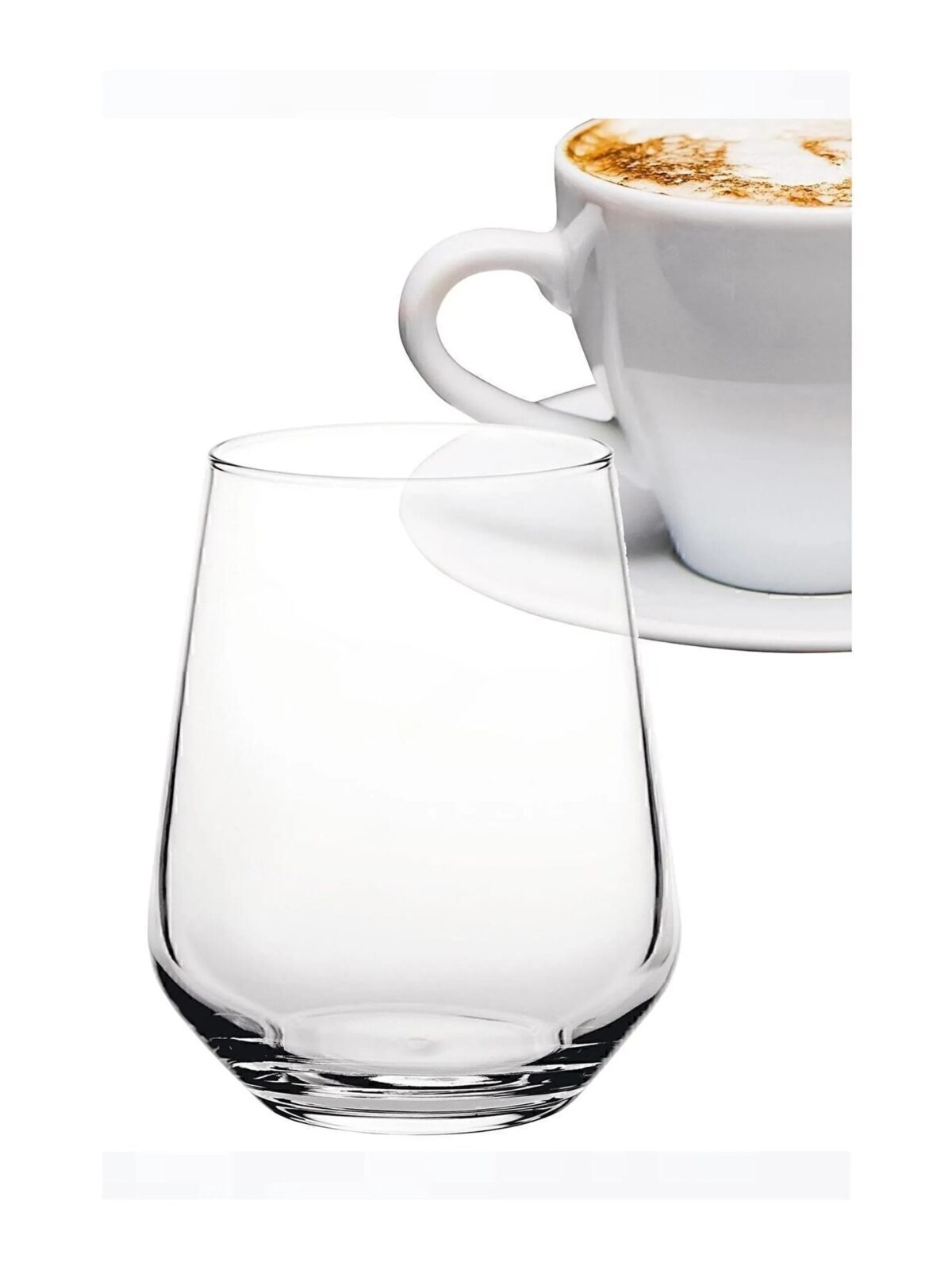 Paşabahçe Renksiz Allegra Kahve Yanı Su Bardağı 5x6cm 115cc 6 Lı - 420202 - Görsel 2