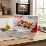 Paşabahçe 590984 Borcam Fırın Tepsi 2850 cc 37X24 cm - Görsel 2