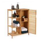 Mien Bambu Çamaşır Dolabı JW-22990 | 66x87x33 cm Banyo Dolabı - Görsel 2