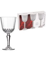 Paşabahçe Renksiz Diony Ayaklı Bardak 310cc 9x19cm 3 Lü - 1070160 - Görsel 2